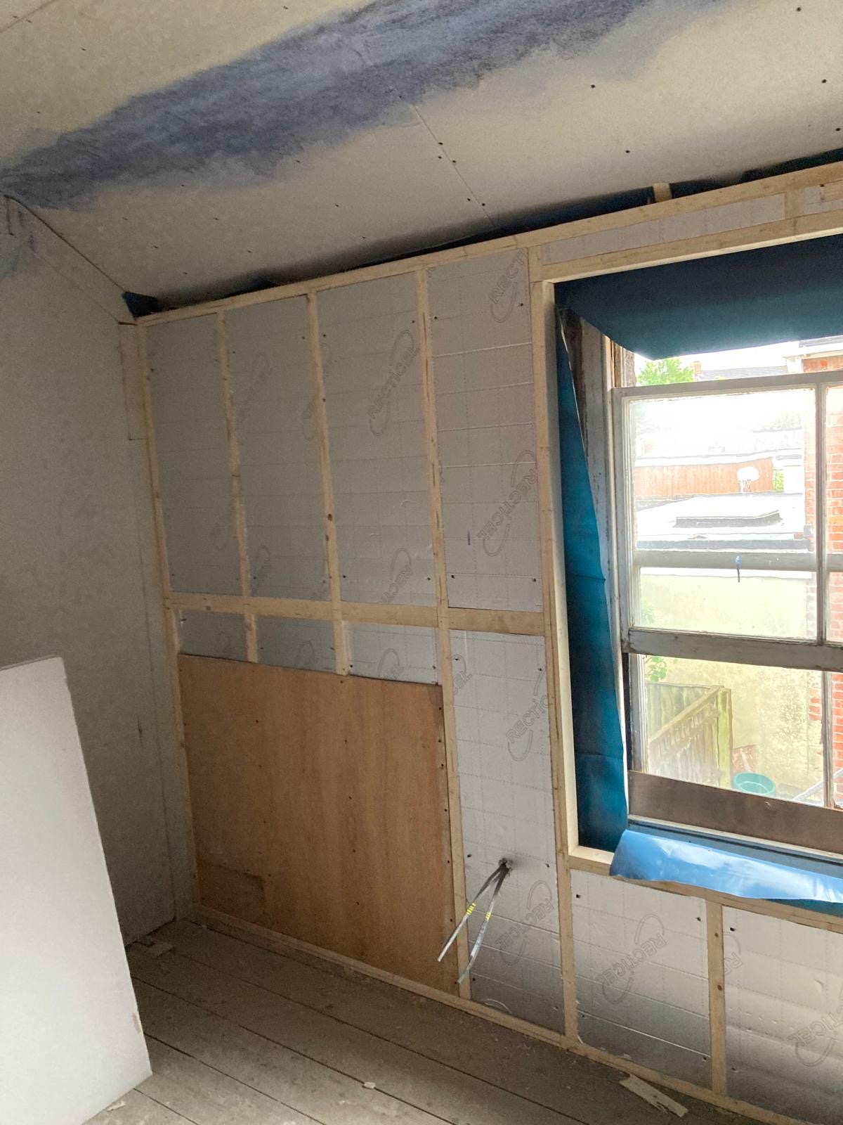 Plastering project by VW Building Services