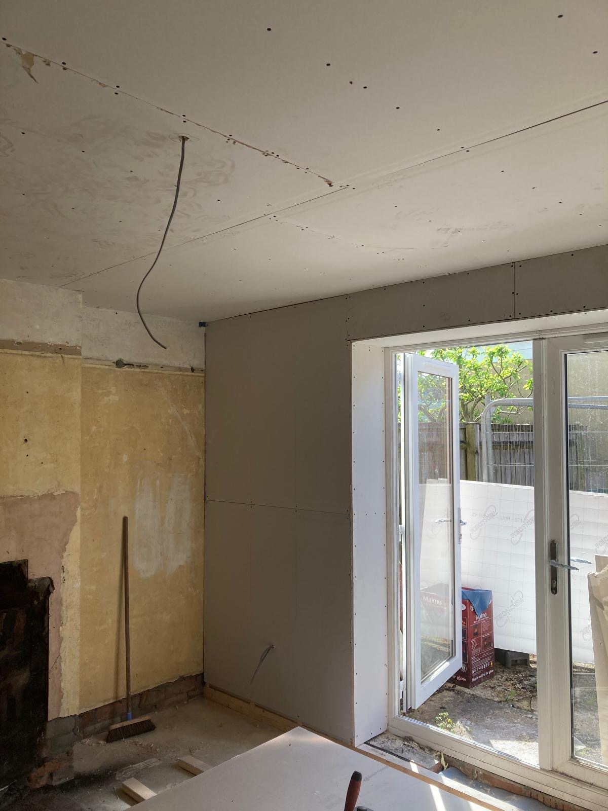 Plastering project by VW Building Services