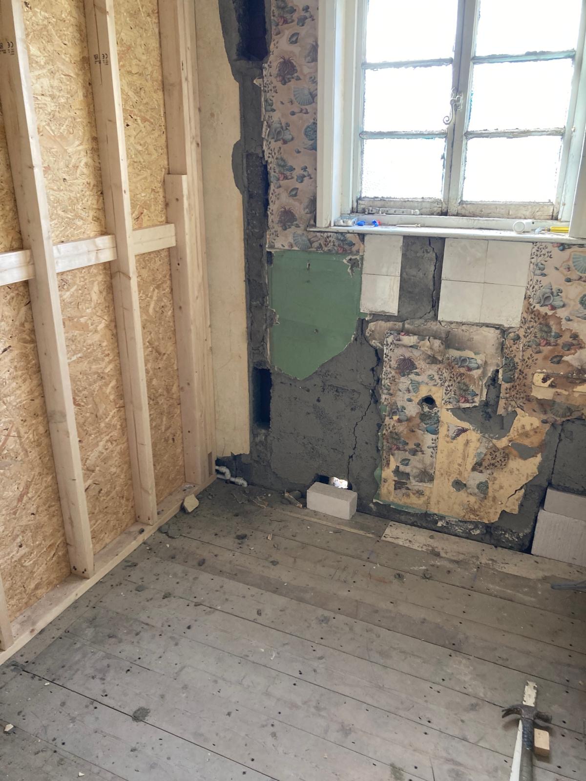 Plastering project by VW Building Services